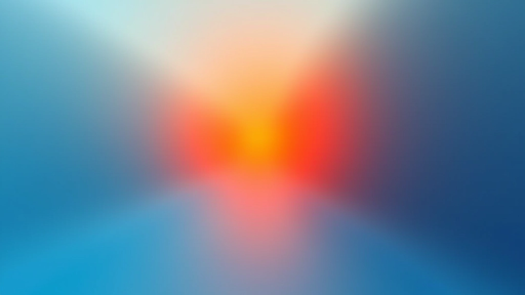 Schema compositivo che mostra come il colore caldo attira l'attenzione verso il centro del frame rispetto ai toni freddi dello sfondo