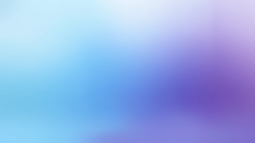 Spettro di colori freddi che vanno dal blu ghiaccio al viola profondo, illustrando il senso di calma e profondità che comunicano questi toni