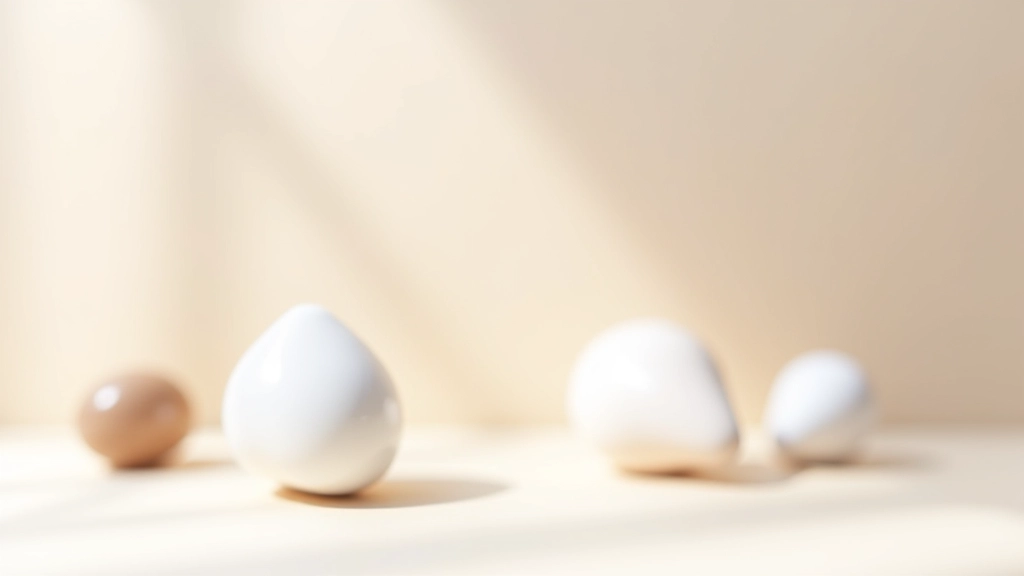 Composizione minimalista con sfumature di grigio, bianco e marrone che dimostrano come i colori neutri creano equilibrio e sofisticazione visiva