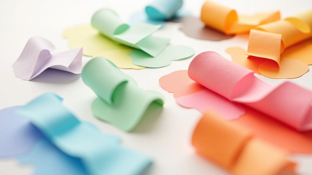 Palette di colori brillanti per motion design con sfumature blu, verde e arancione